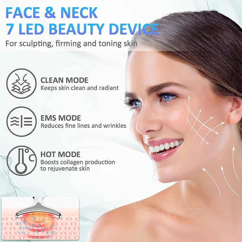 RadiantLift Neck & Face Massager